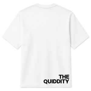 THE Q SHIRT white